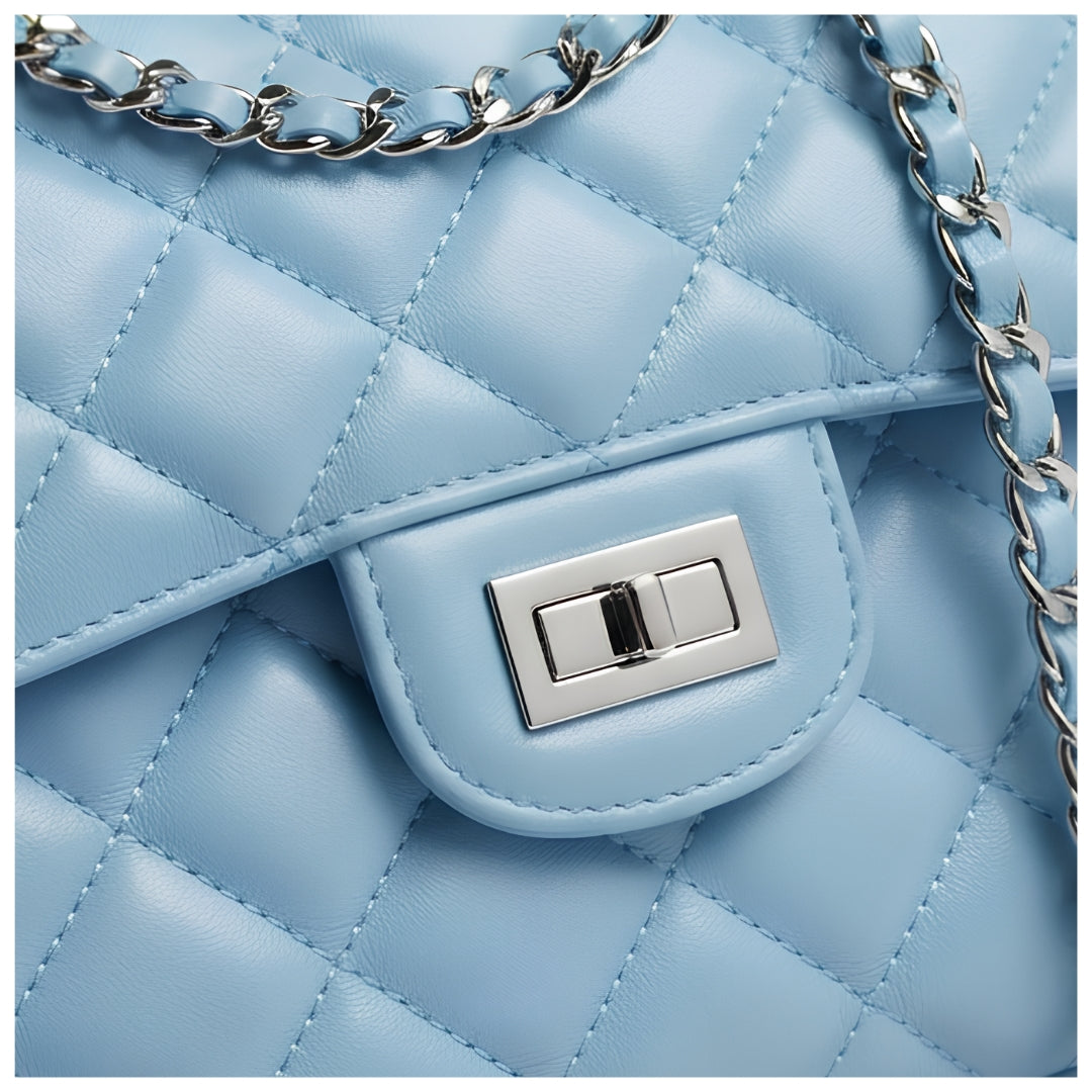 Tyvor Quilted Leather Shoulder Bag