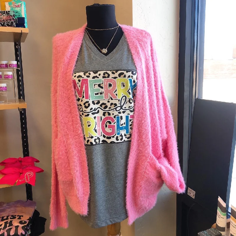 Bubble Pink Cardigan