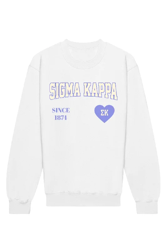 Sigma Kappa Candy Crush Crewneck Sweatshirt