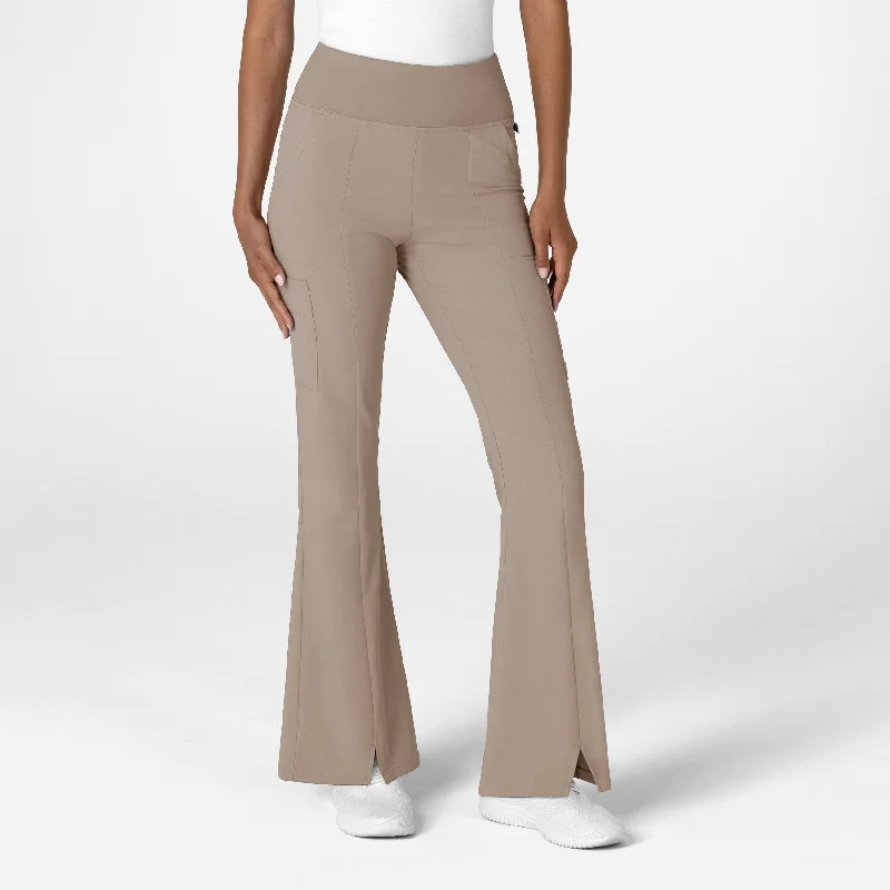 RENEW Women's Cargo Flare Scrub Pant - Haze