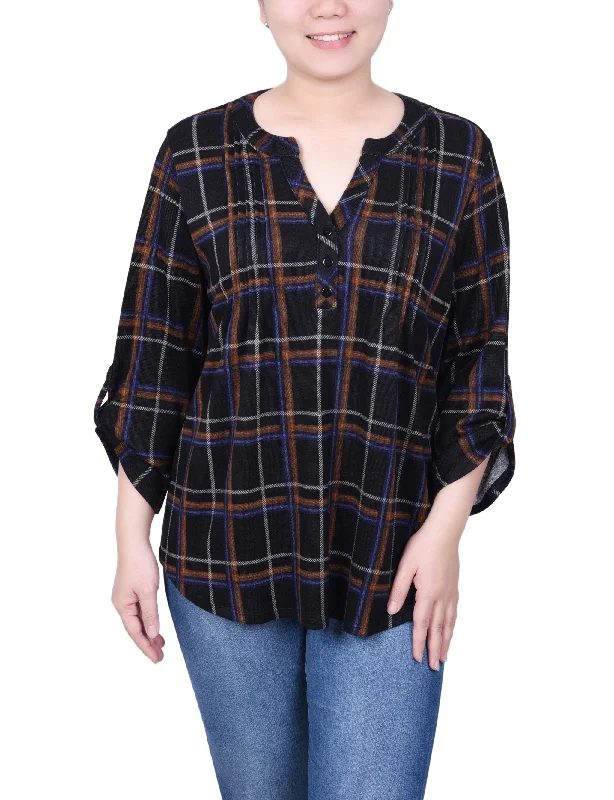 Black Ivory Plaid