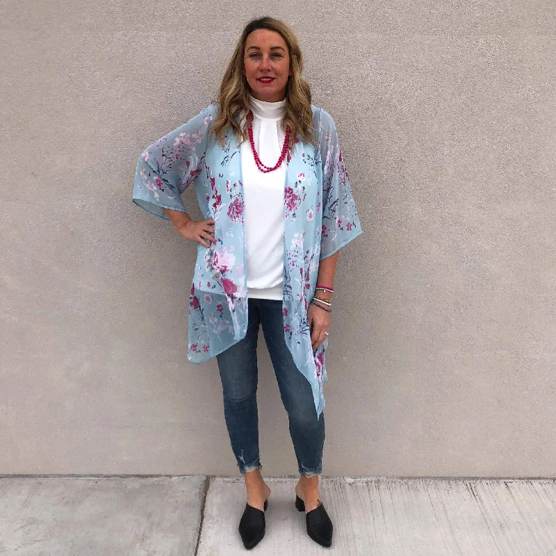 Falynn Floral Kimono