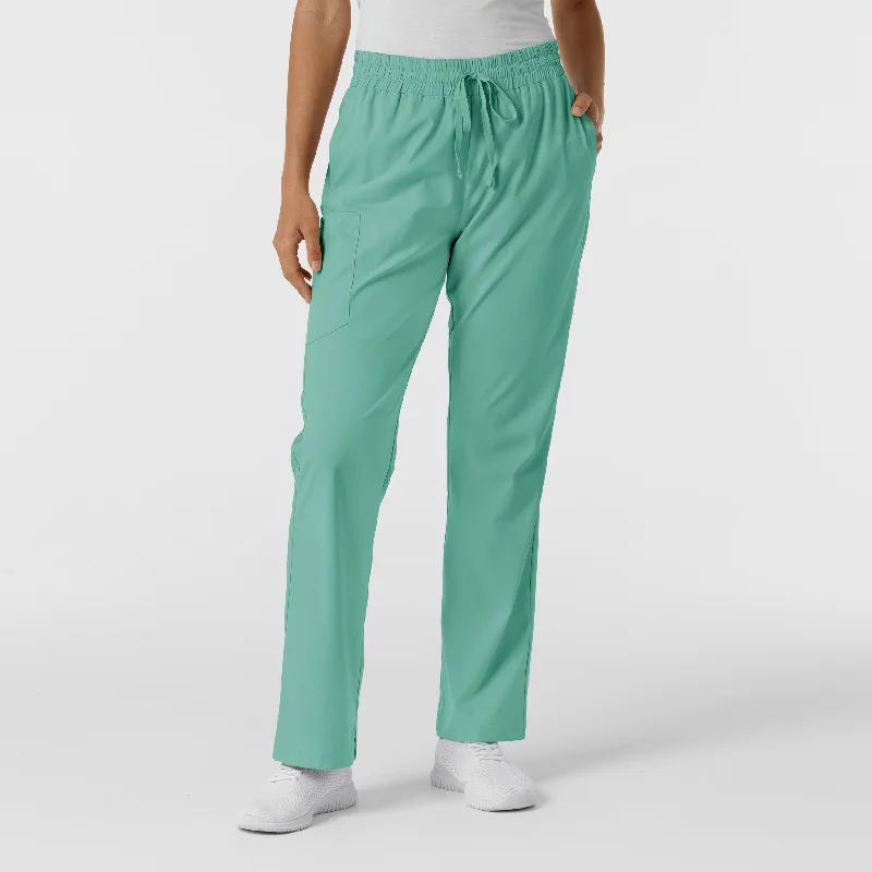 Boundless Women's Bootcut Scrub Pant - Turquoise