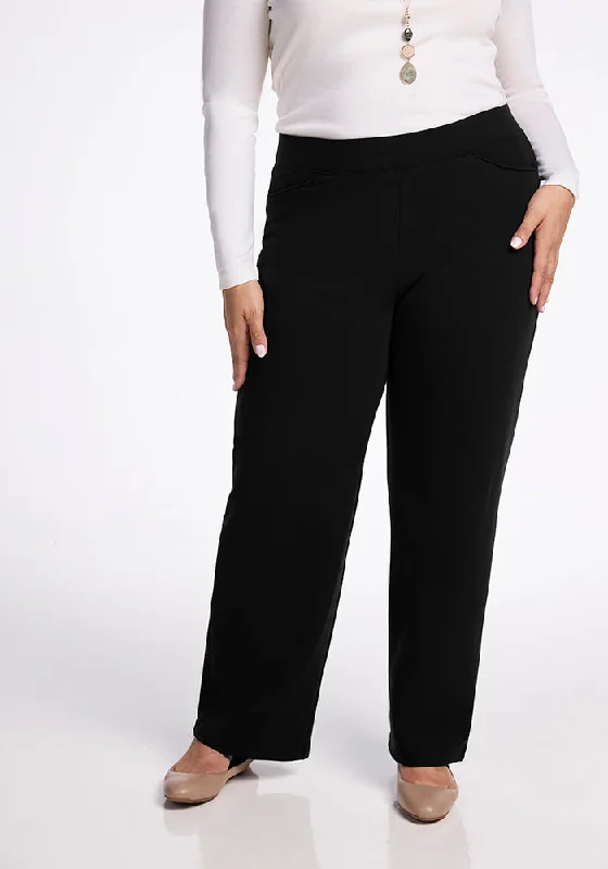 Ellie Wide Leg Pants Tall - Black