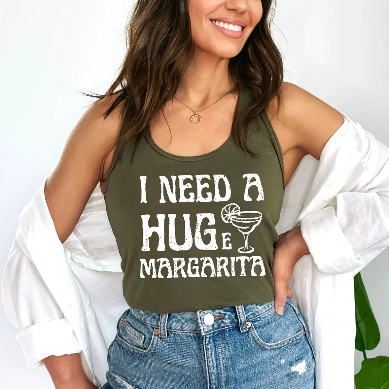 I Need A Hug(e) Margarita Tank Top