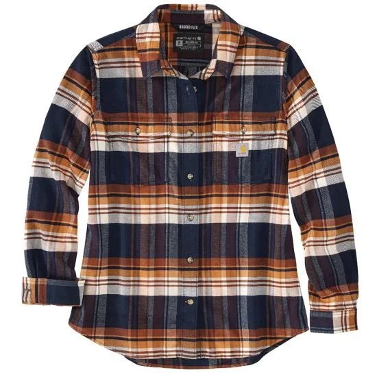 Women's TENCEL™ Fiber Series Relaxed Fit Long-Sleeve Flannel Shirt