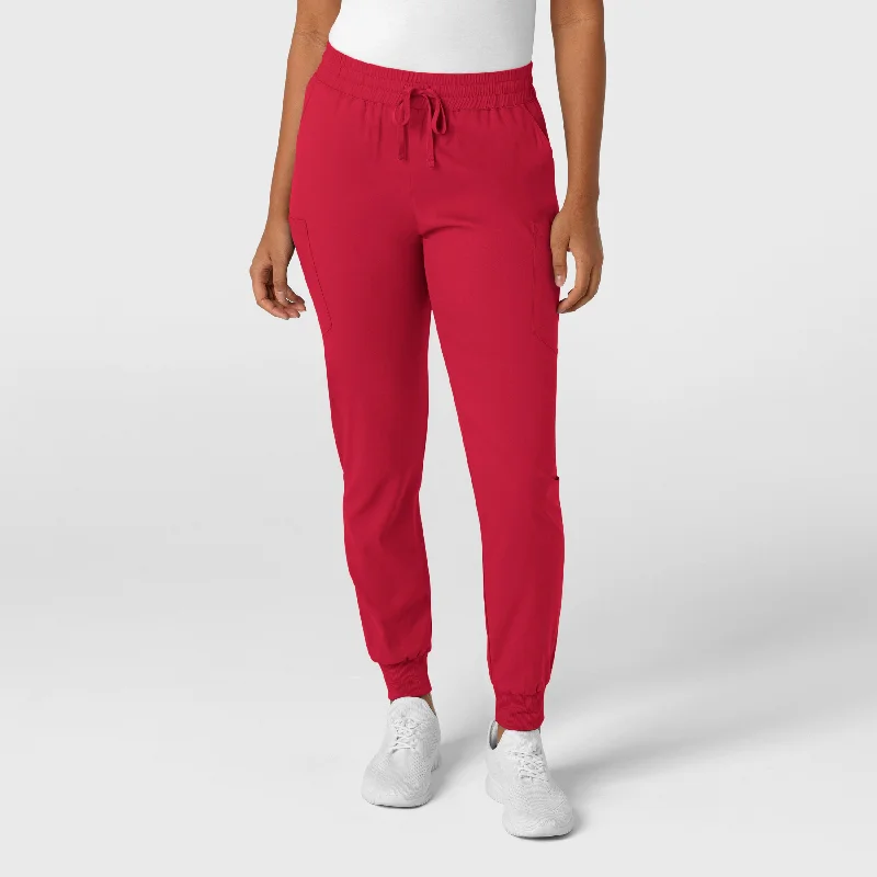 Boundless Women's Jogger Scrub Pant - Red