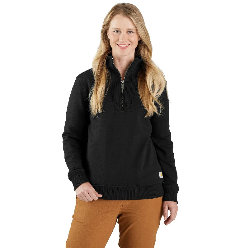 Women's Tencel Series Relaxed Fit Half-zip Sweatshirt