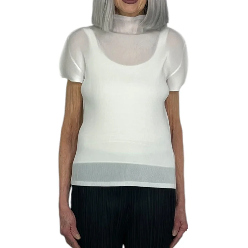 MIST BASIC MOCK NECK TOP