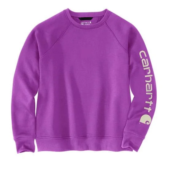 Women's Relaxed Fit Midweight Graphic Crewneck Sweatshirt