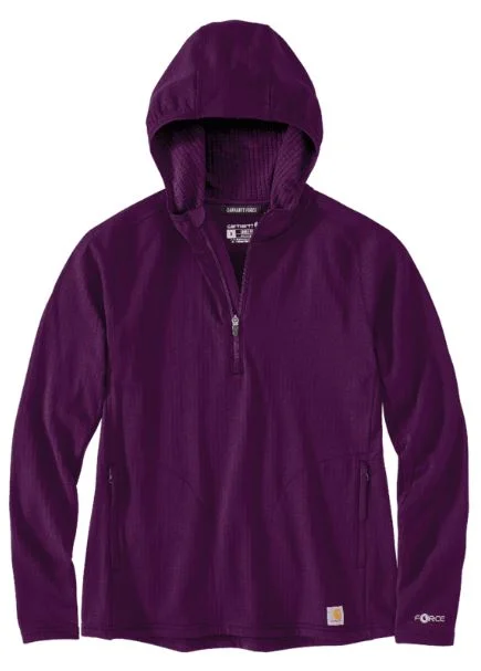 Women's Force RelaxedFit Half-Zip Hooded T-Shirt