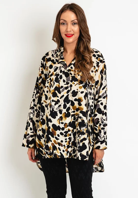 Masai Maldette Printed Oversized Top, Multi