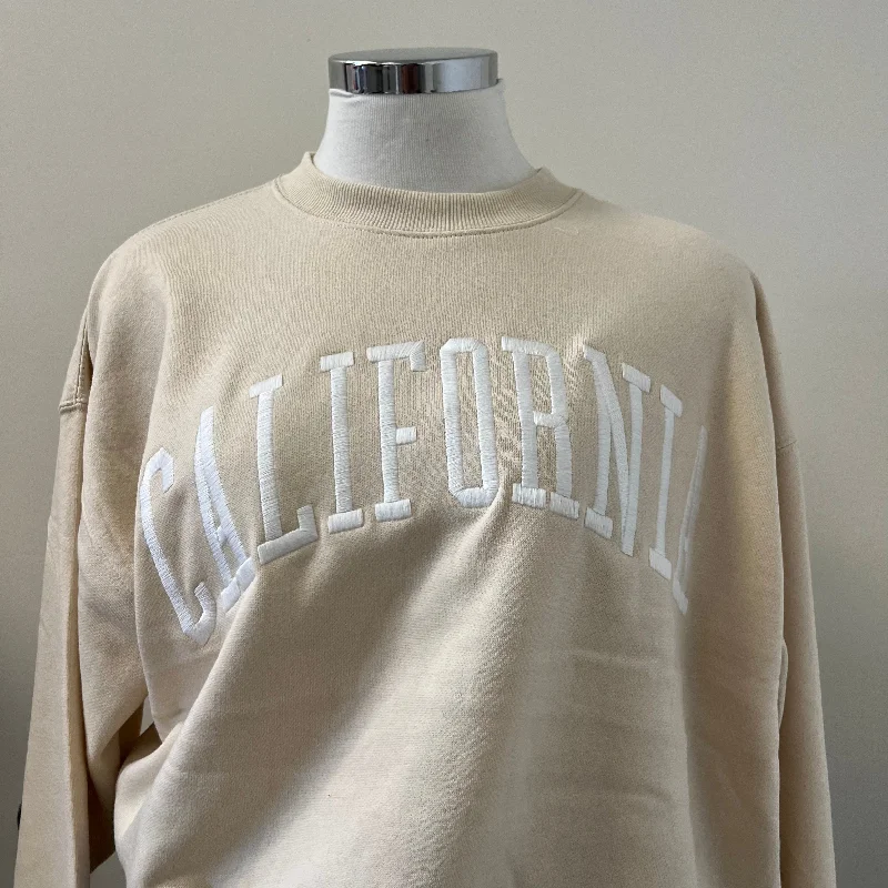 CALIFORNIA CREWNECK-CREAM